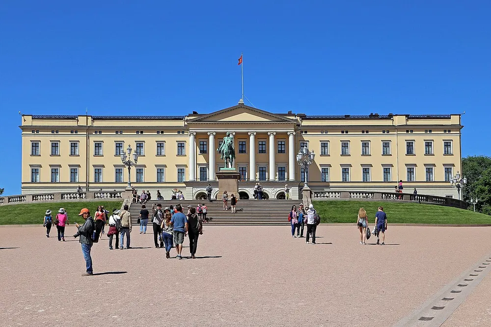 The Royal Palace in Oslo, 25 January 2019.