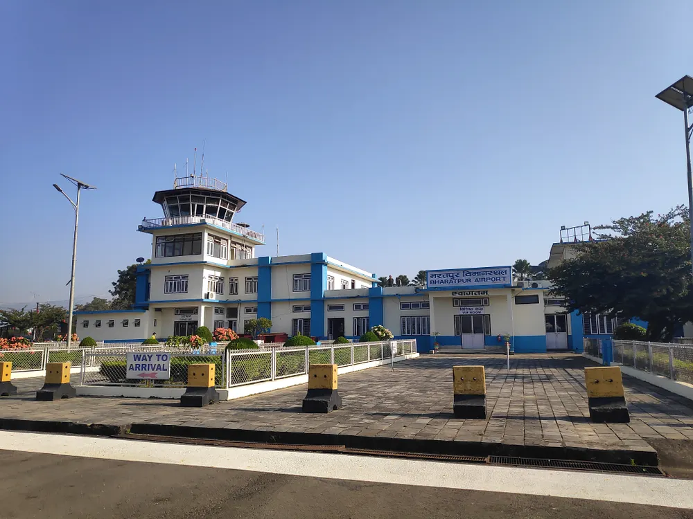 Bharatpur Airport in Chitwan District, Nepal, 1 December 2020.