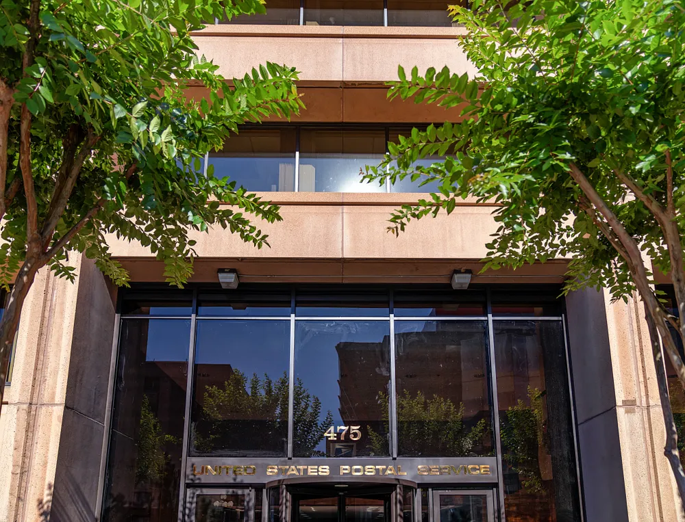United States Postal Service headquarters in Washington, D.C., 15 June 2024.