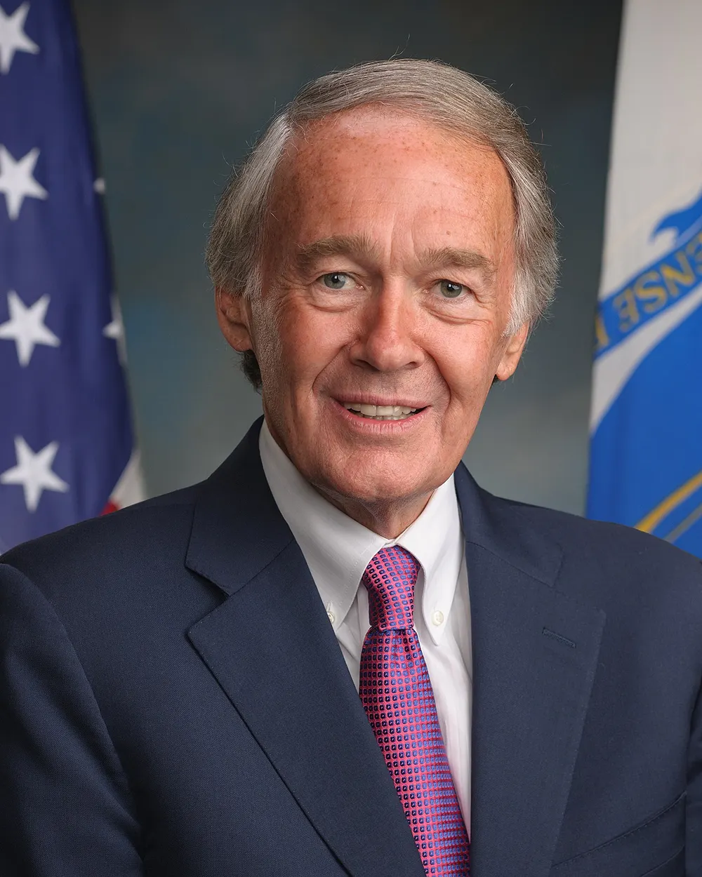 Official Senate portrait of U.S. Senator Ed Markey of Massachusetts.