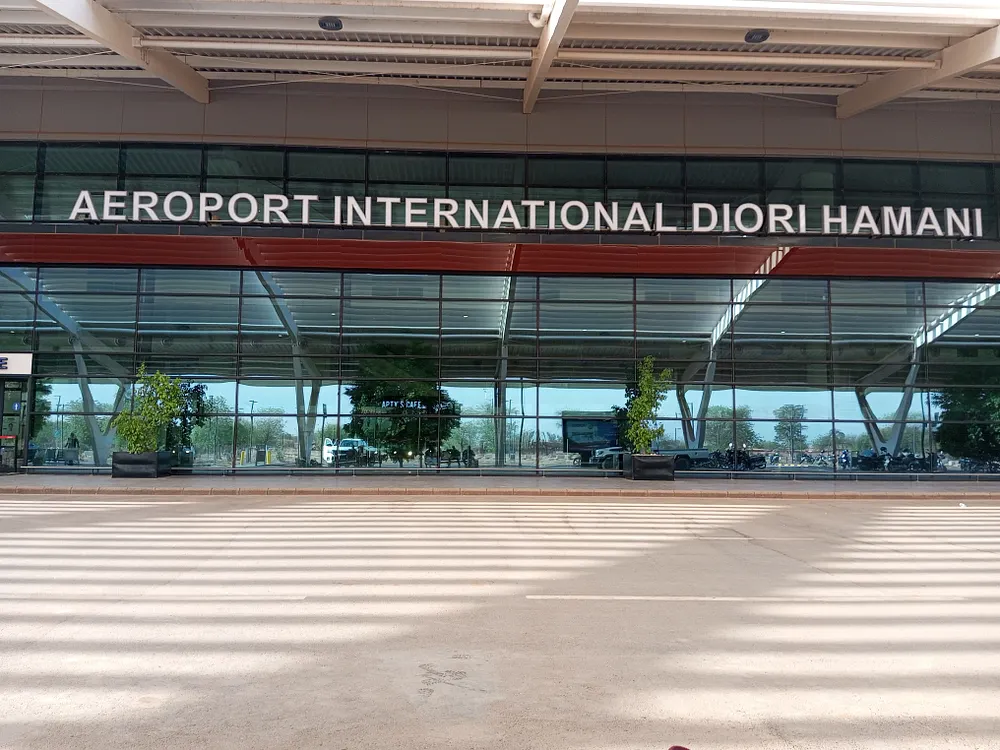 Diori Hamani International Airport in Niamey, Niger, 5 April 2024.