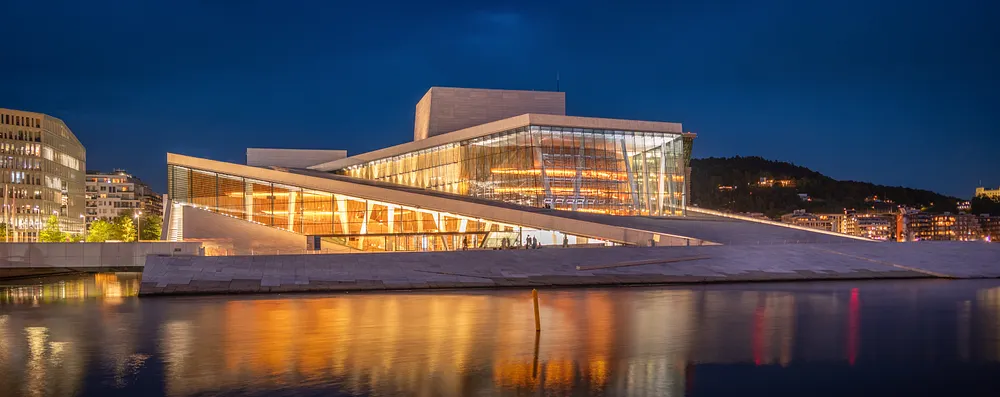 The Oslo Opera House, 1 August 2025.