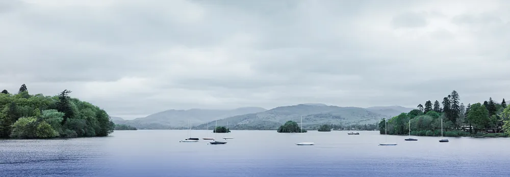 Lake Windermere in Cumbria, England, 5 May 2022.