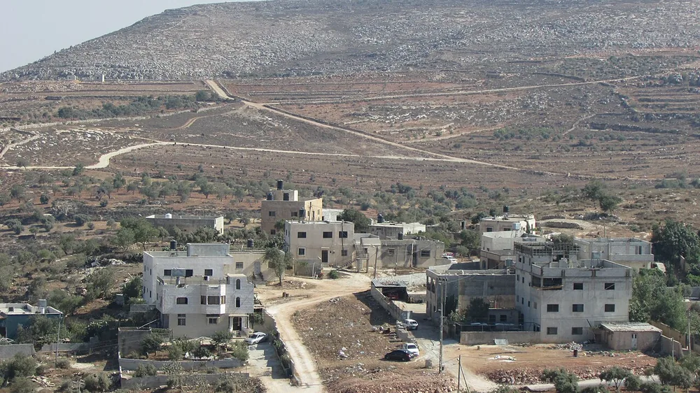 The village of Qusra in the Nablus Governorate of the West Bank, 3 September 2019.