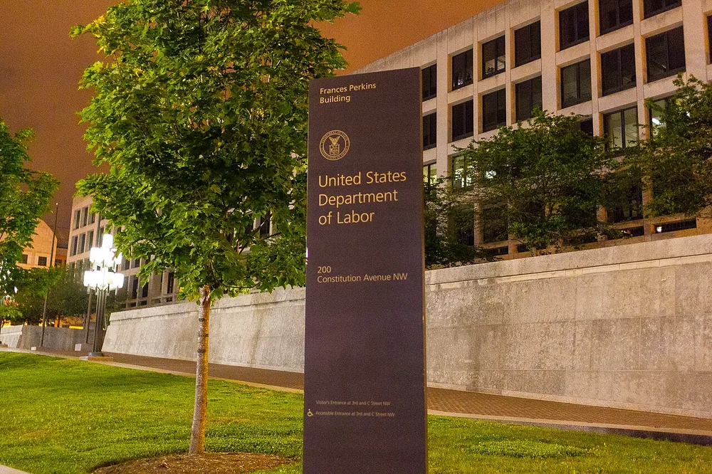 The Frances Perkins Building of the U.S. Department of Labor in Washington, D.C., 3 May 2011.