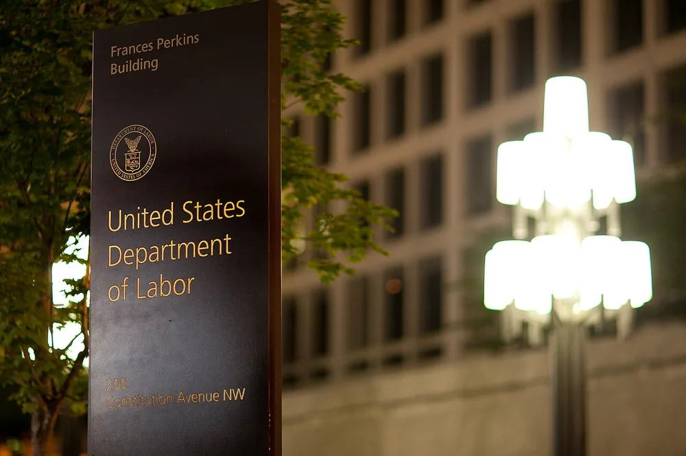 The Frances Perkins Building of the U.S. Department of Labor in Washington, D.C., 4 May 2010.