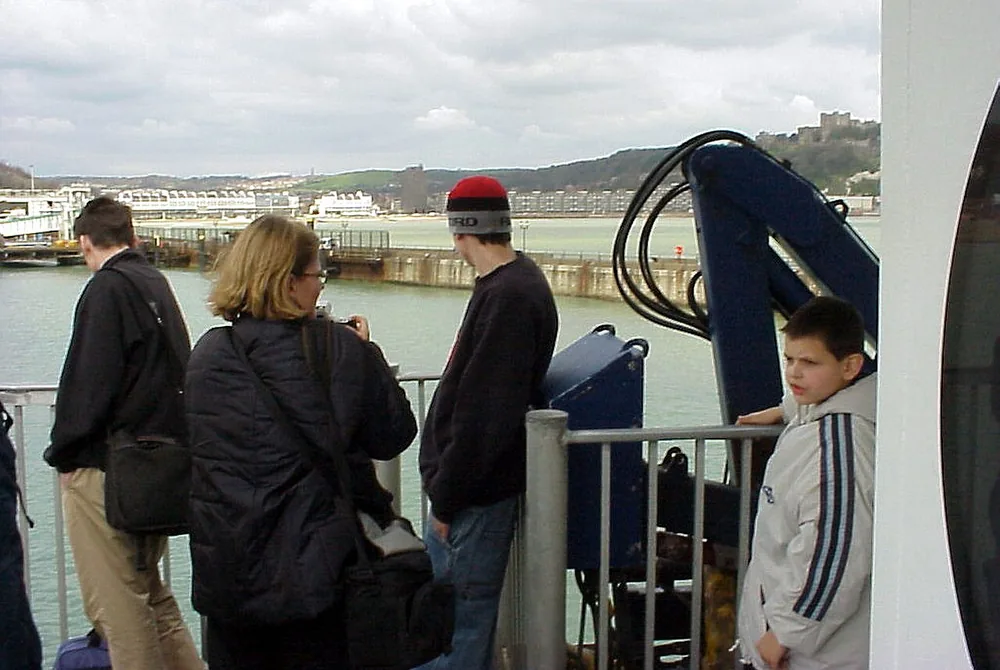 Western Docks at the Port of Dover, Kent, in 2004.