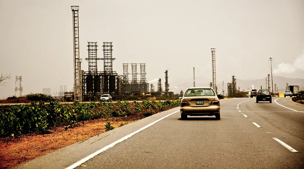 The Puerto La Cruz oil refinery in Anzoategui State, Venezuela.
