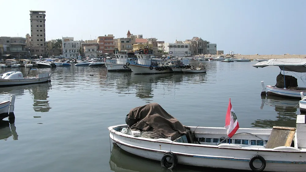 The port of Tyre (Sour) in southern Lebanon, 3 September 2008.