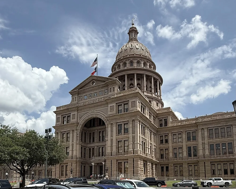 The Texas State Capitol in Austin in 2025.