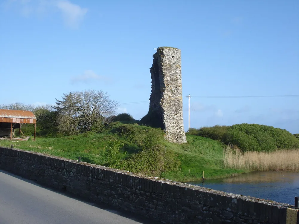 Doonbeg Castle in County Clare, Ireland.