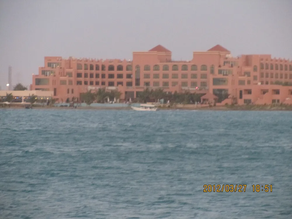 Yanbu Al-Sinaiyah industrial city on the Red Sea coast of Saudi Arabia, March 2012.