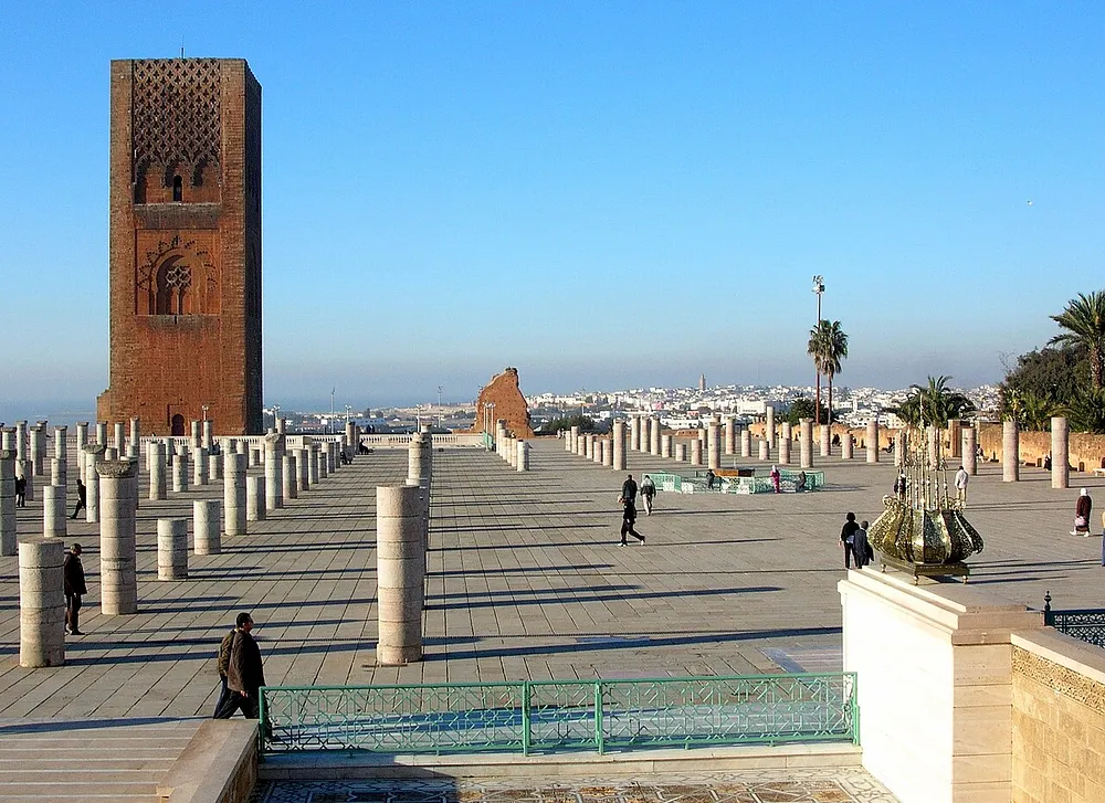Hassan Tower, Rabat, Morocco.