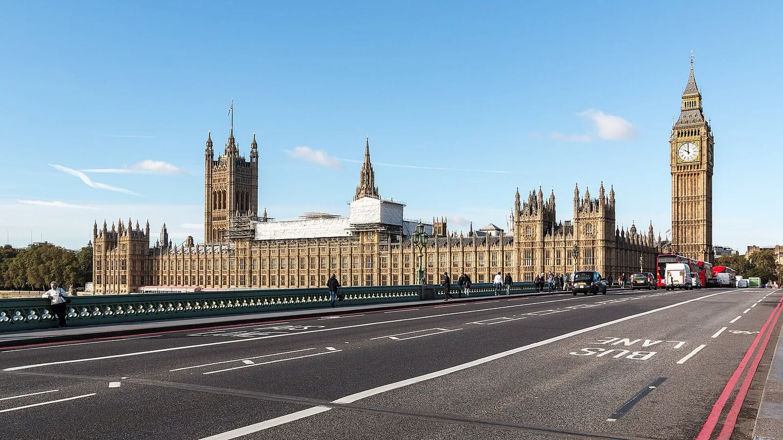 The Palace of Westminster on the Thames in London, photographed in 2016.