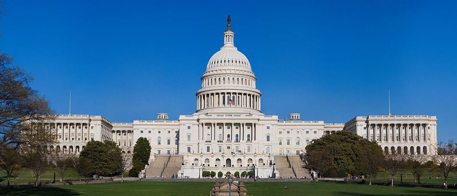 A full view of the United States Capitol Building. Photo: Wikimedia Commons.