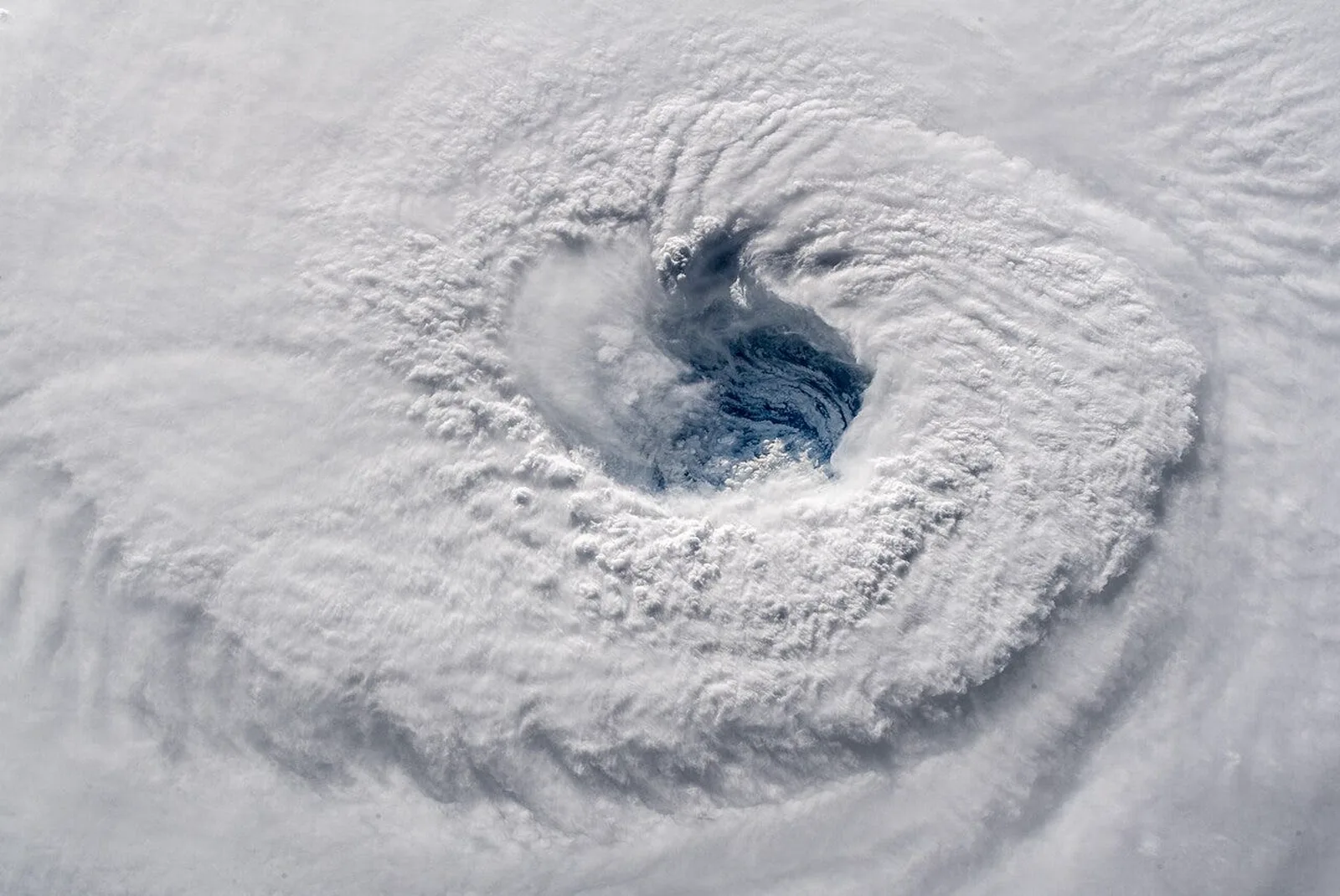 Hurricane Florence seen from orbit