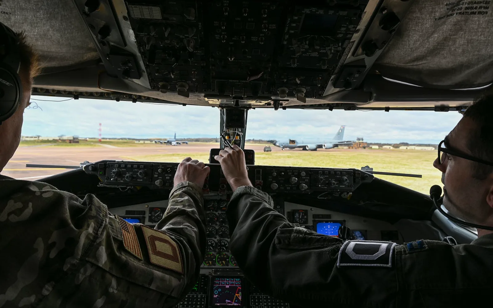 U.S. Air Force operations supporting an exercise from RAF Fairford. Photo: U.S. Air Force, public domain.