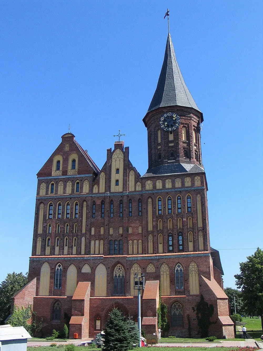 Kaliningrad Cathedral on Kneiphof island in the Russian exclave. Photo: Wikimedia Commons.