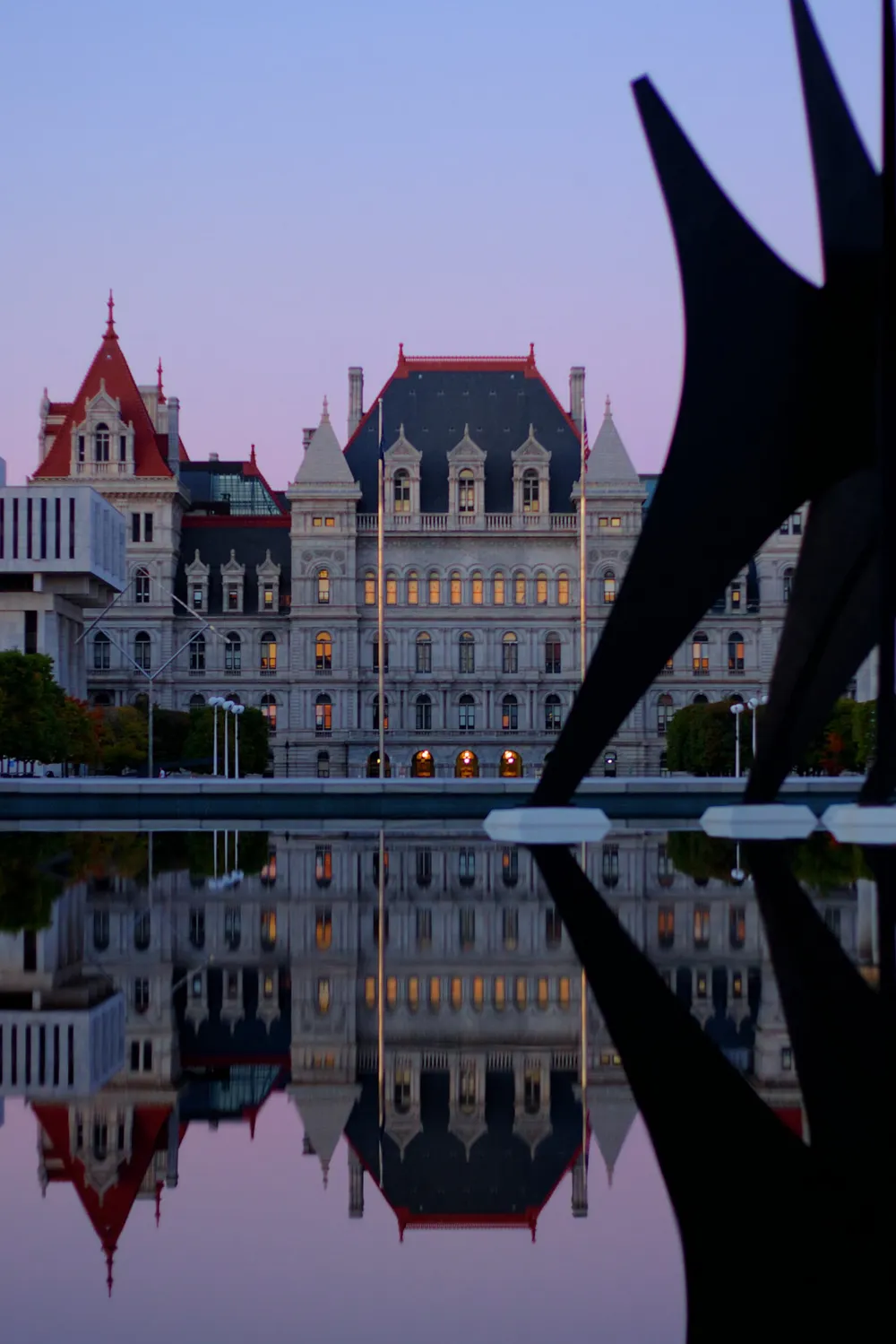 The New York State Capitol in Albany. Photo: Wikimedia Commons.