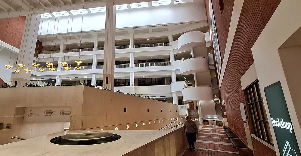 The British Library building at St Pancras in London. Photo: Derbrauni / Wikimedia Commons, CC BY 4.0.