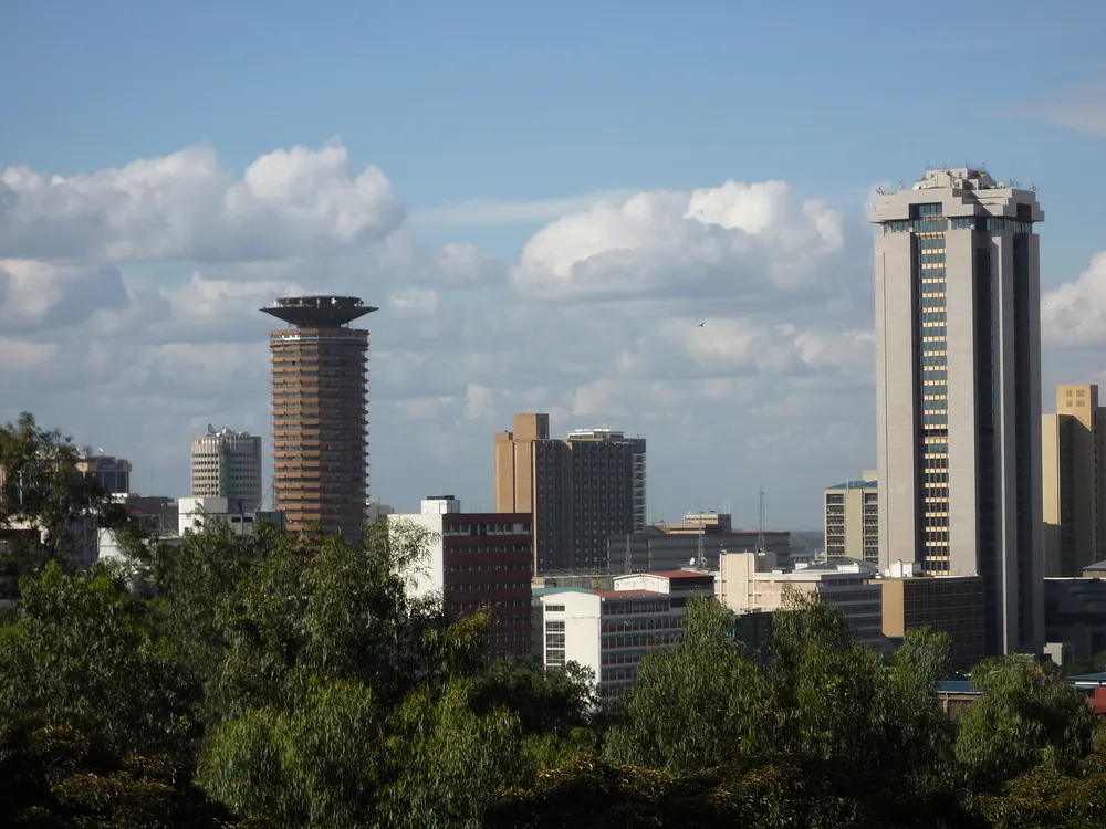 The Nairobi skyline from Upper Hill on a clear day. Photo: Lmwangi / Wikimedia Commons, CC BY-SA 3.0.