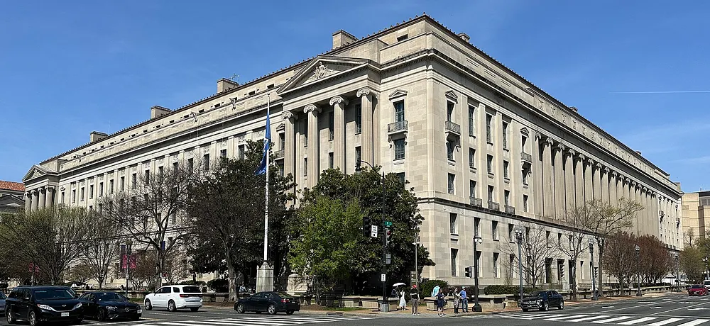 The Robert F. Kennedy Department of Justice Building in Washington. Photo: APK / Wikimedia Commons, CC BY 4.0.
