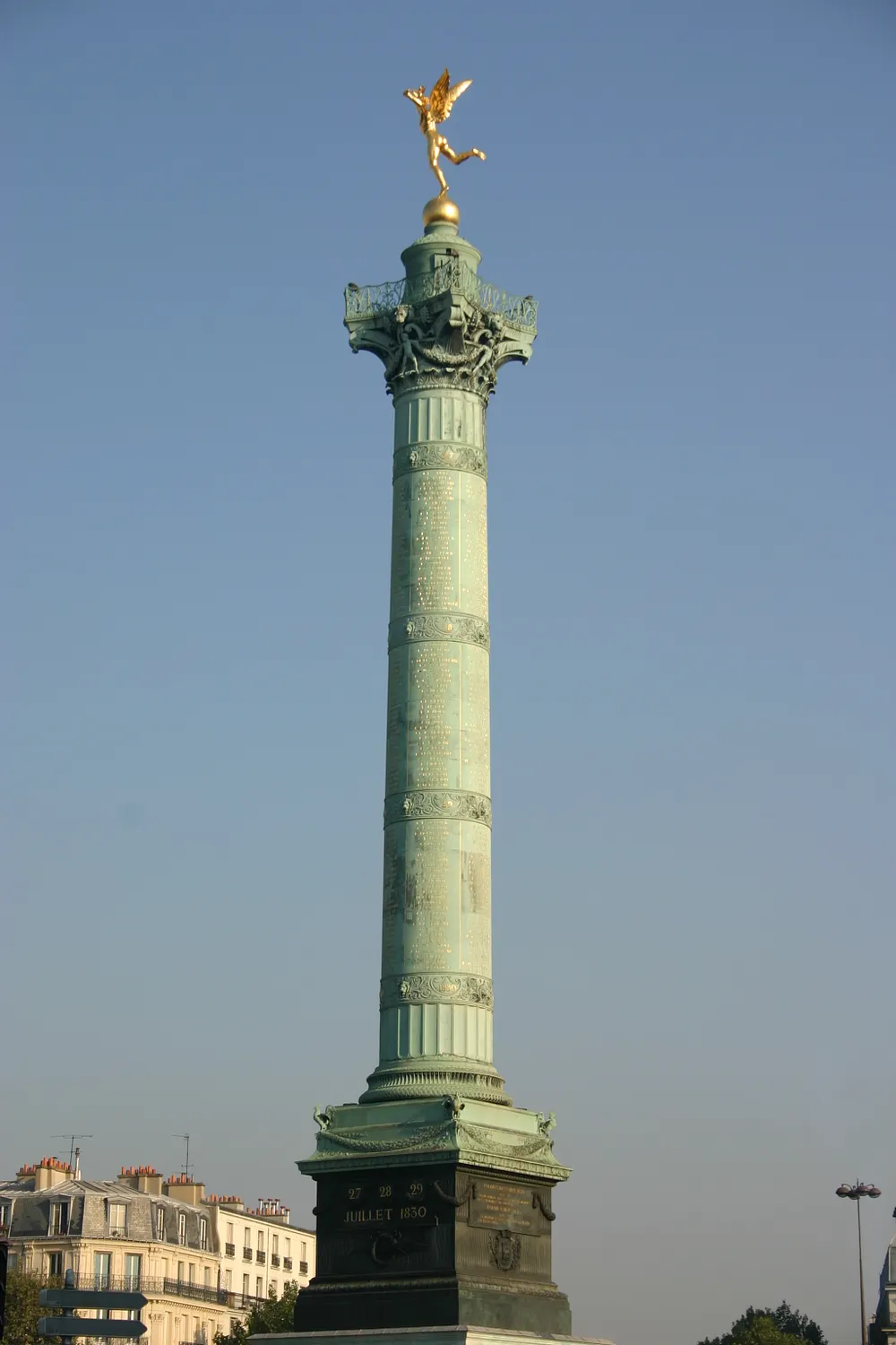 The July Column at Place de la Bastille in Paris. Photo: Loveless / Wikimedia Commons, CC BY-SA 3.0.