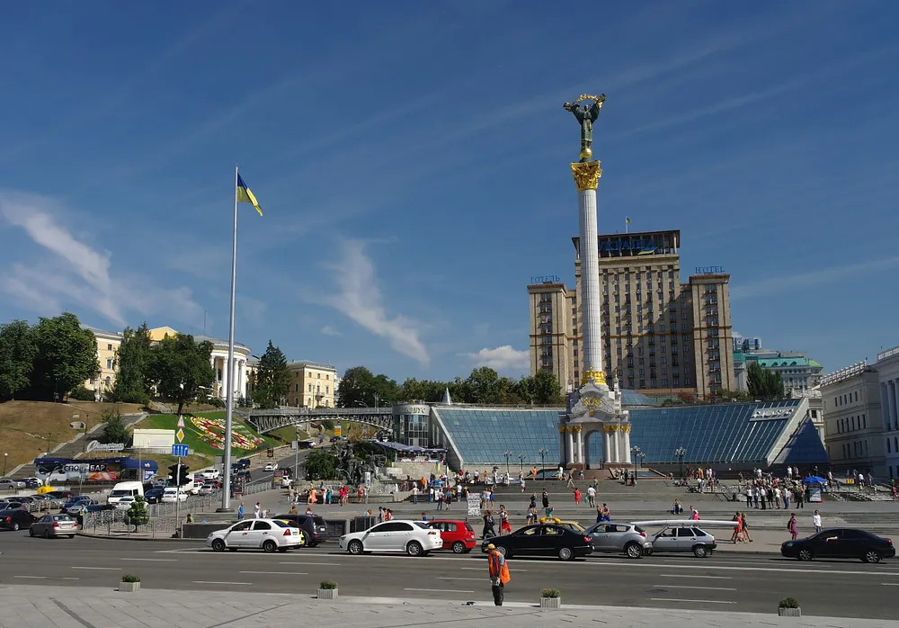 The Independence Monument in Kyiv. Photo: Haidamac / Wikimedia Commons, CC BY-SA 4.0.