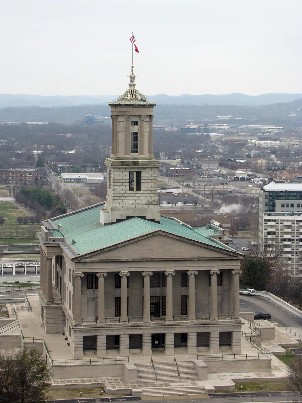 The Tennessee State Capitol in Nashville. Photo: euthman / Wikimedia Commons, CC BY-SA 2.0.