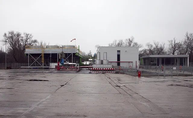 The geothermal plant at Landau in Germany. Photo: Horst Bauer / Wikimedia Commons, CC BY-SA 2.0.