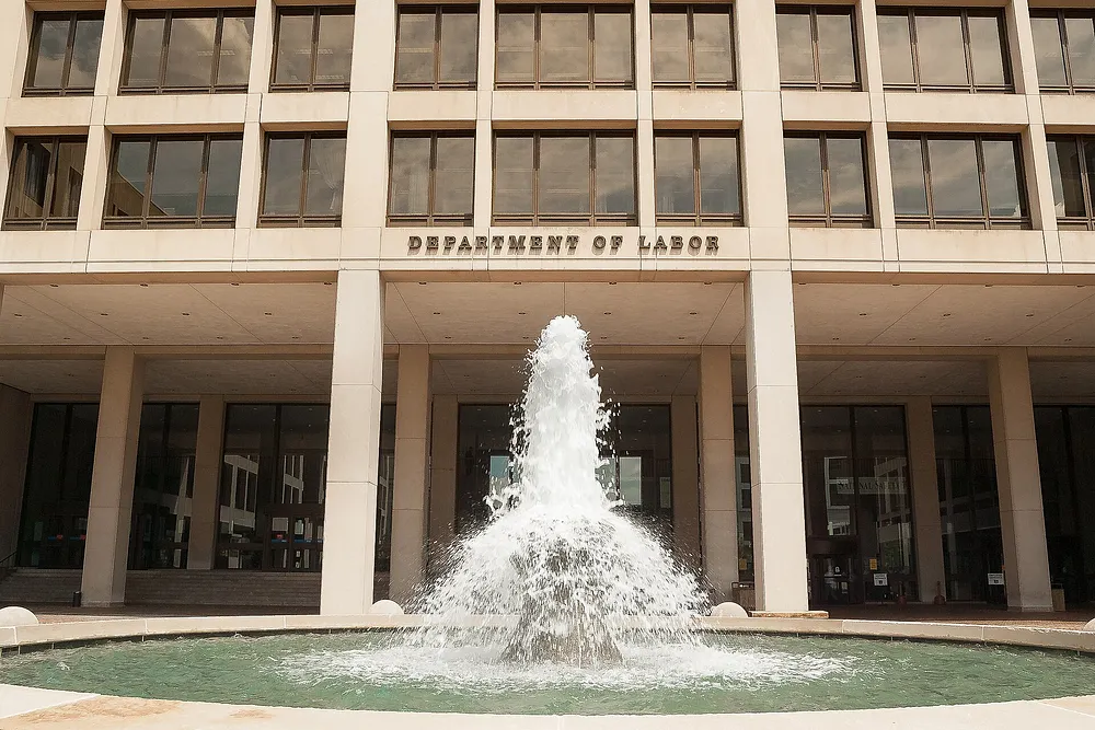 The Frances Perkins Building, headquarters of the US Department of Labor in Washington. Photo: US Department of Labor / Wikimedia Commons, CC BY 2.0.