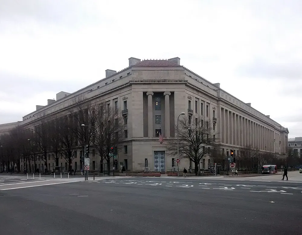 The Robert F. Kennedy Department of Justice Building in Washington. Photo: Gunnar Klack / Wikimedia Commons, CC BY-SA 4.0.