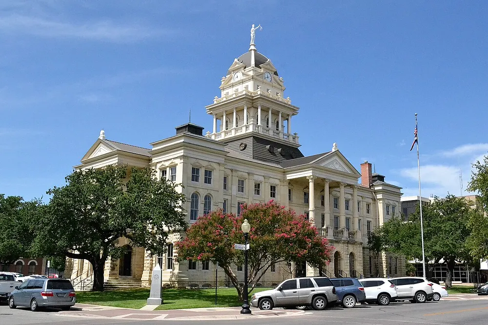 The Bell County Courthouse in Belton, Texas. Photo: 25or6to4 / Wikimedia Commons, CC BY-SA 4.0.