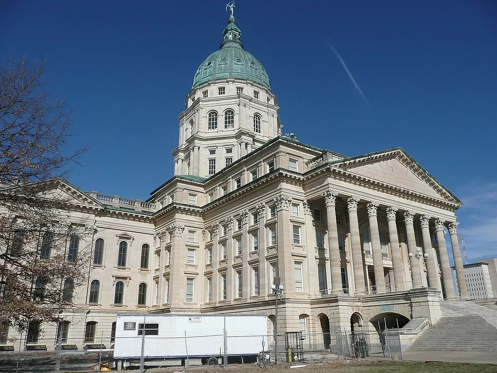 The Kansas State Capitol in Topeka. Photo: Aviper2k7 / Wikimedia Commons, CC BY-SA 3.0.