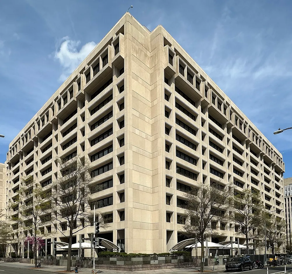 The International Monetary Fund headquarters in Washington. Photo: APK / Wikimedia Commons, CC BY 4.0.