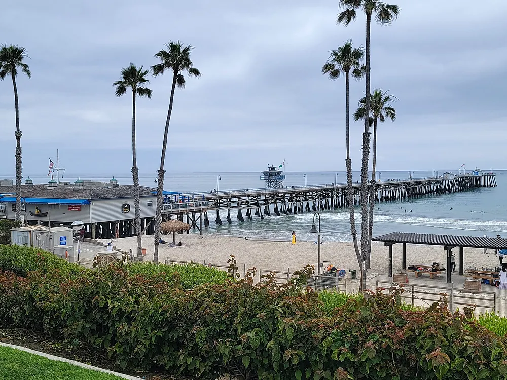 The pier at San Clemente, California. Photo: PatrykTBrown / Wikimedia Commons, CC0.