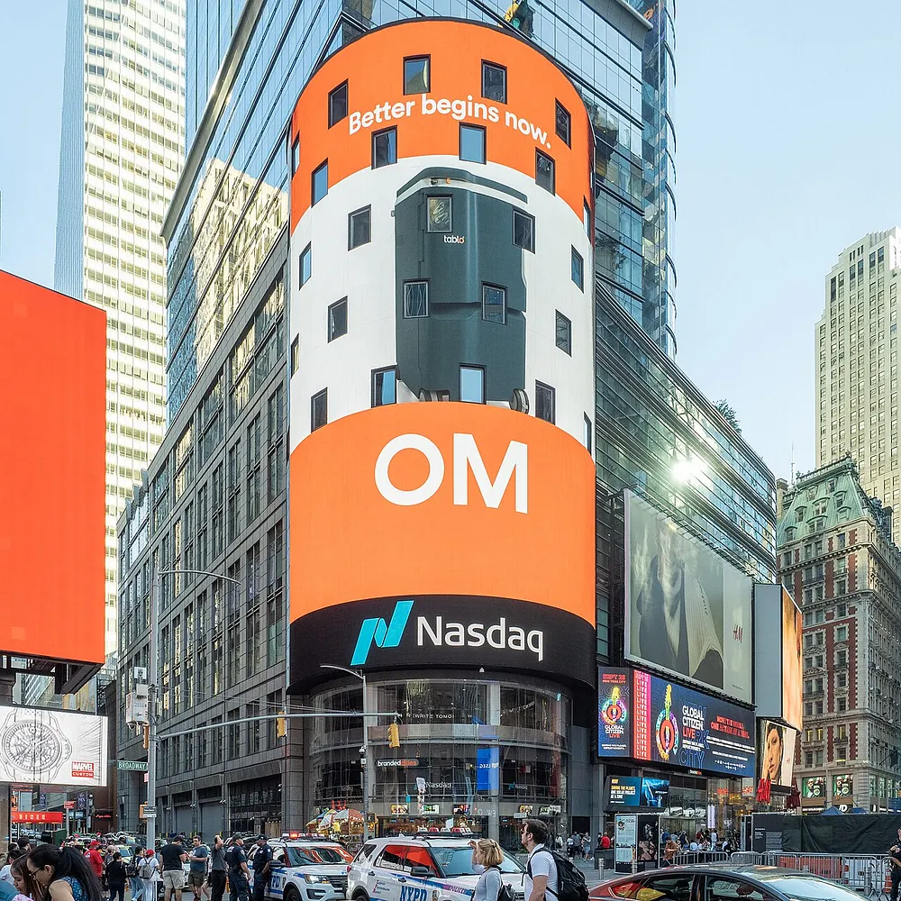 The Nasdaq MarketSite in New York. Photo: ajay_suresh / Wikimedia Commons, CC BY 2.0.