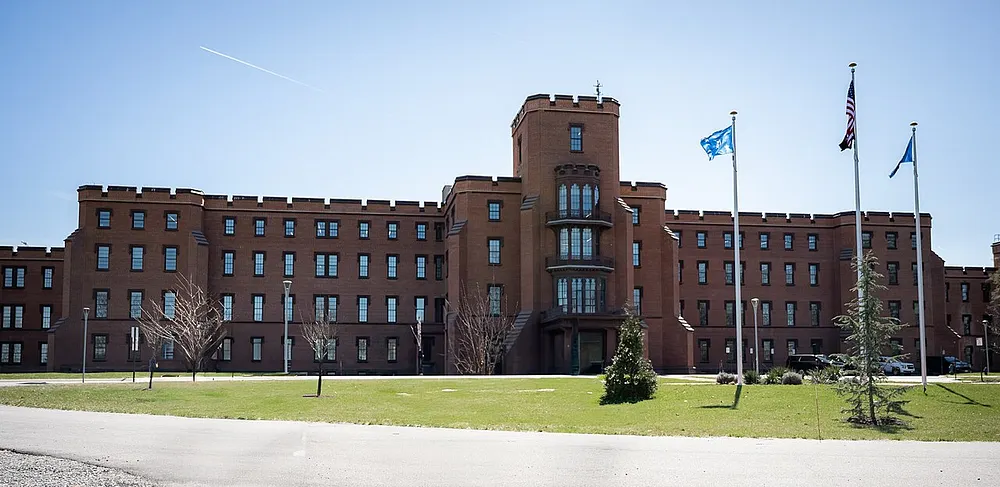 A Department of Homeland Security building at St. Elizabeths in Washington. Photo: Tia Duffour / Wikimedia Commons, public domain.