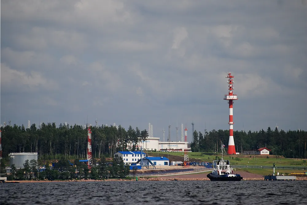 Storage tanks at a bulk-oil port. Photo: Tatiana Bashinskaya / Wikimedia Commons, CC BY 3.0.