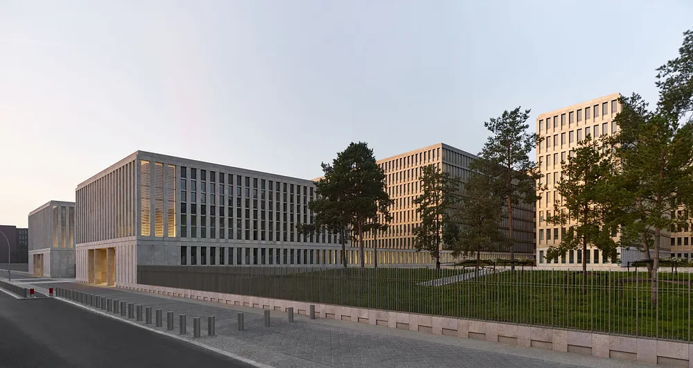 The BND headquarters on Chausseestrasse in Berlin. Photo: Stefan Muller / Wikimedia Commons, CC BY-SA 4.0.