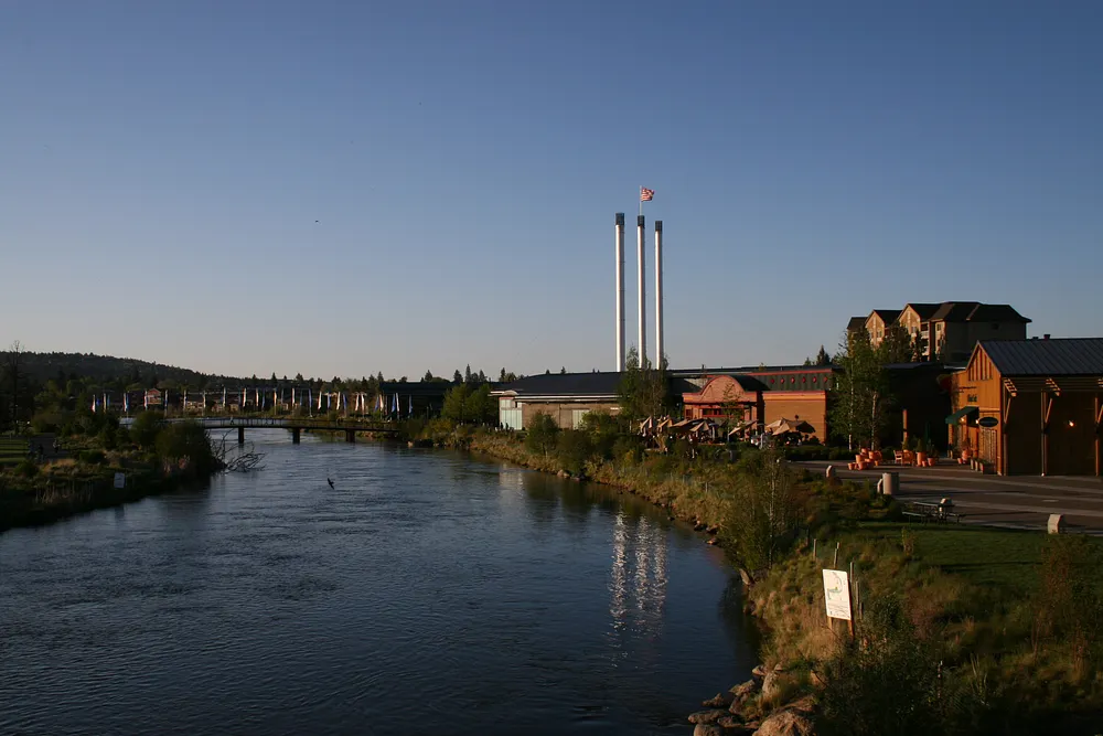 The Old Mill District in Bend, Oregon. Photo: Jamie B. / Wikimedia Commons, CC BY 2.0.