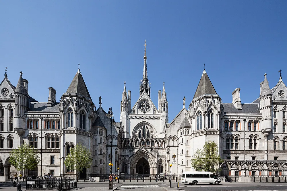 The Royal Courts of Justice in London. Photo: David Castor / Wikimedia Commons, CC0.