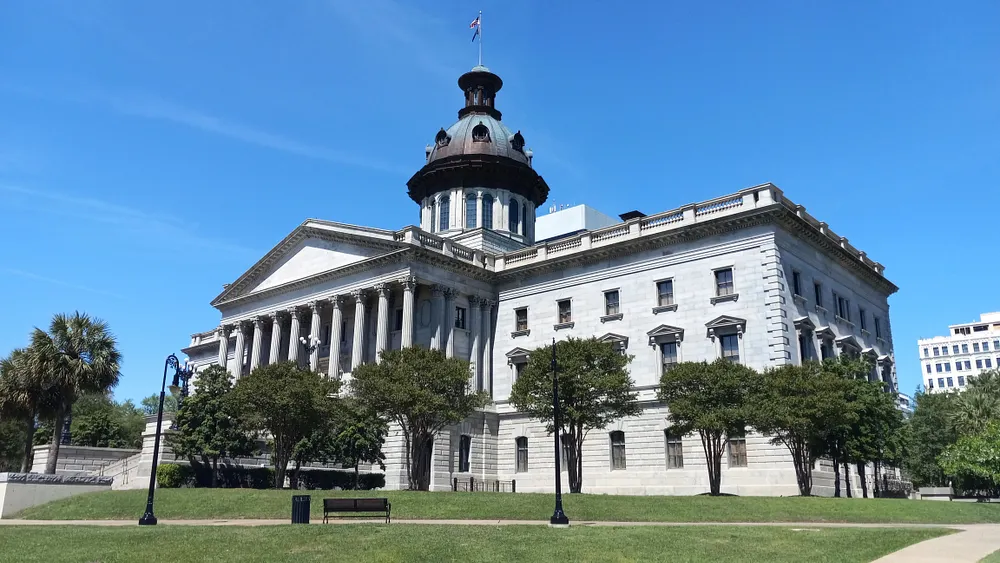 The South Carolina State House in Columbia. Photo: Thomas Kirchel / Wikimedia Commons, CC BY-SA 4.0.