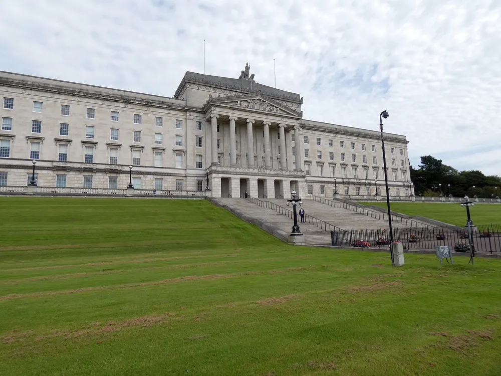 Parliament Buildings at Stormont in Belfast. Photo: Gerald England / Wikimedia Commons, CC BY-SA 2.0.